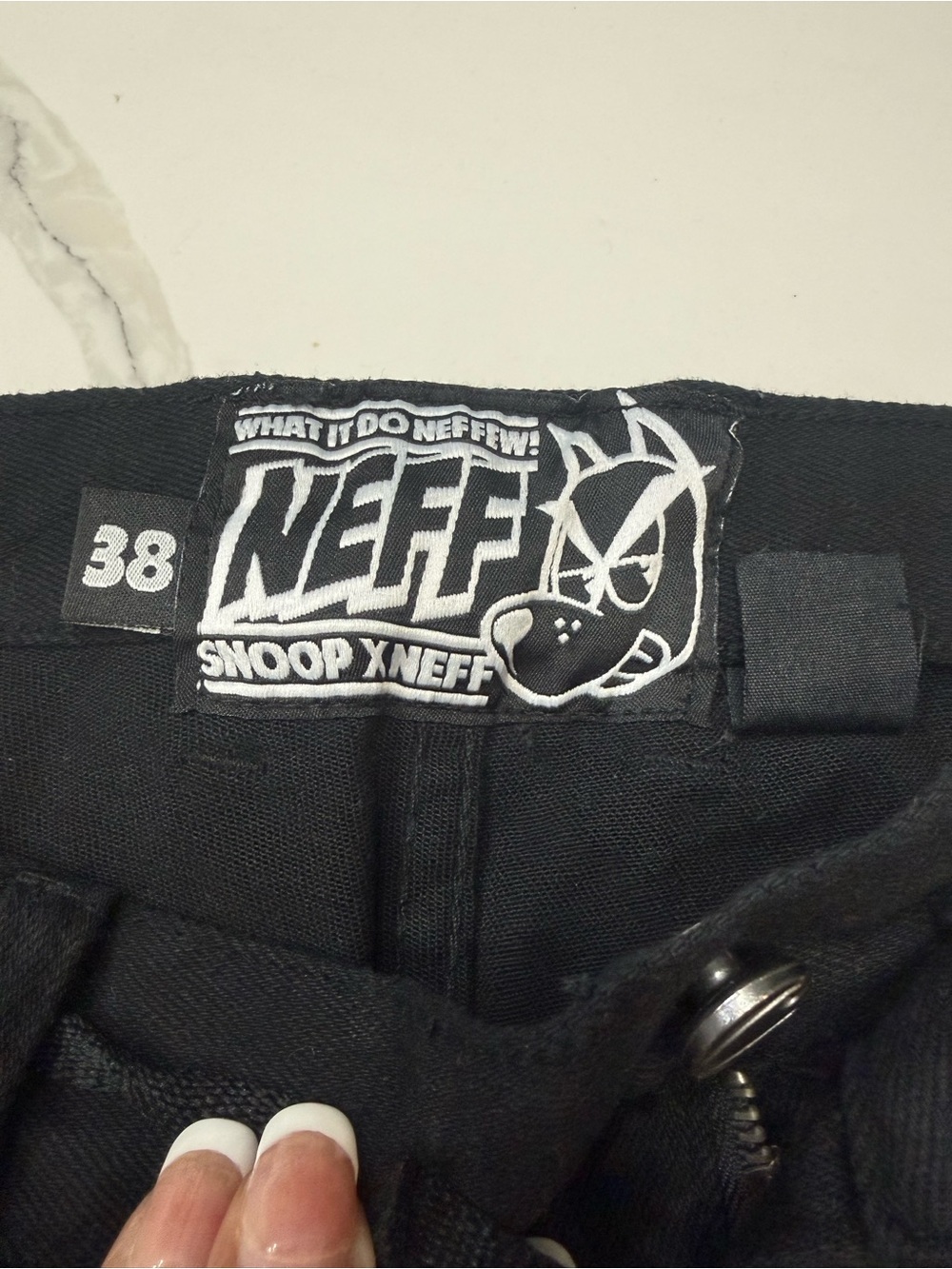 Snoop Dogg’s Neff Black Denim Pants - Picture 3 of 9